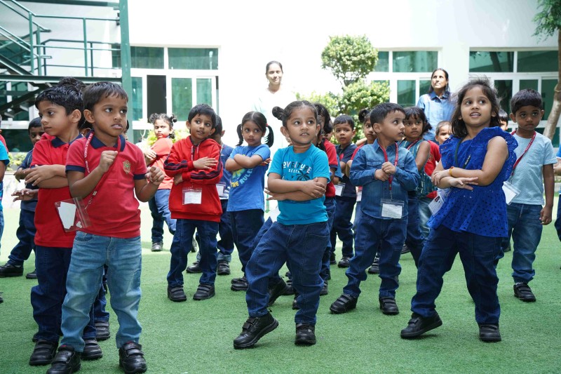 GRADE LKG RED COLOUR DAY CELEBRATIONS